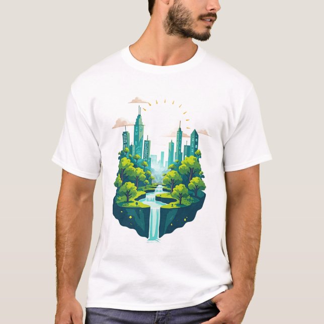 Solaris trädgårdsinitiativ t shirt (Framsida)