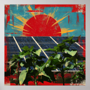 Solarpunk-revolution Poster