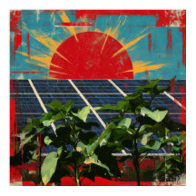Solarpunk-revolution Poster