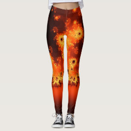 Solarsflare fraktala balkar leggings