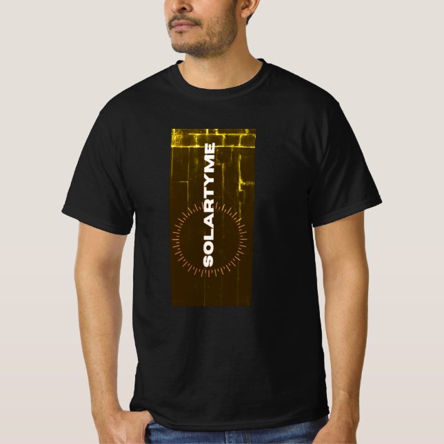 SolarTyme - Lodrät Första Springa T Shirt (Framsida)