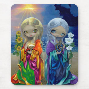 "Solbarn och månebarn" Mousepad Musmatta