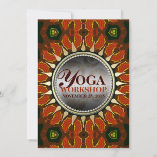 Solbatik Jorden Yoga Workshop Inbjudan