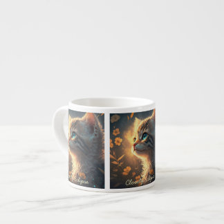 Solbelyst Aura Kattunge Specialmugg Espressomugg