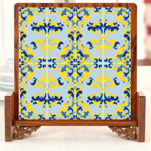 Solbelyst Blommar Tile Kakelplatta