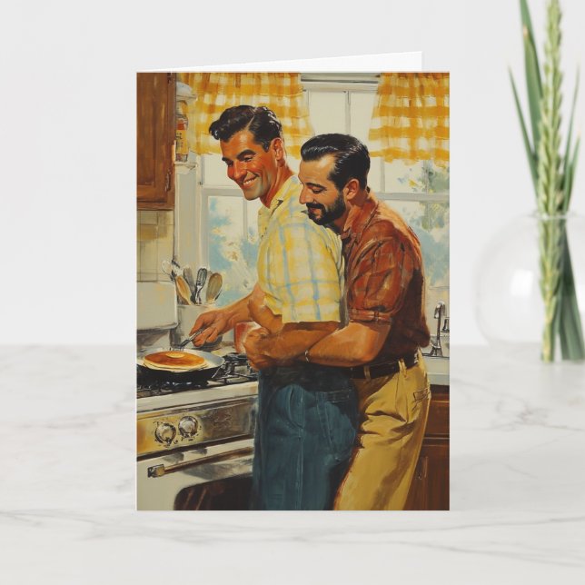 Solbelyst köksomfamning kort (Framsida)