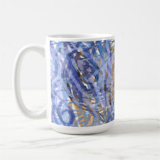 Solbelyst korallrev kaffemugg