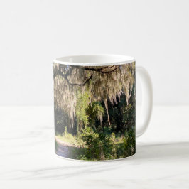 Solbelyst spansk mossa kaffemugg