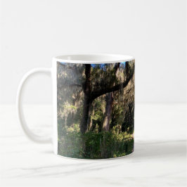 Solbelyst spansk mossa kaffemugg