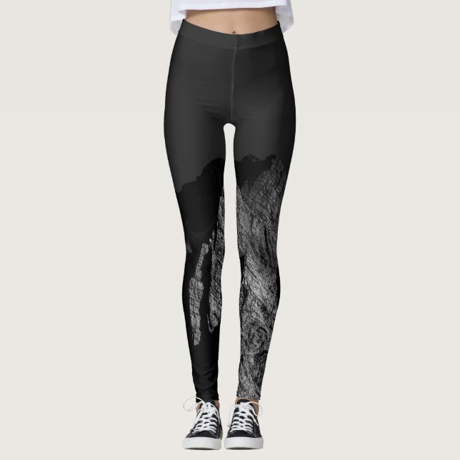 Solbelysta berg leggings (Framsida)