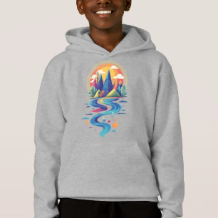 Solbelysta toppar och Flowing River T Shirt