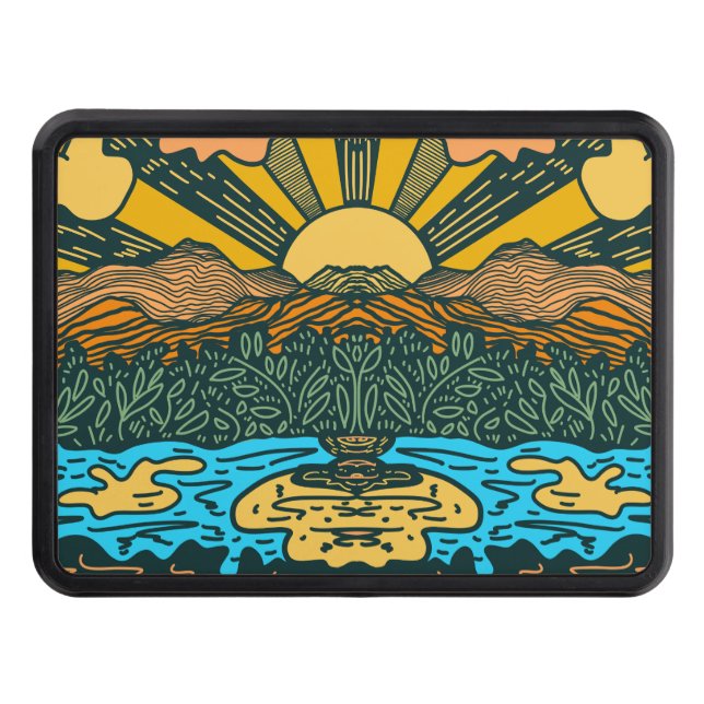 Solbergen och Sjö Dragkroksskydd (Framsidan)