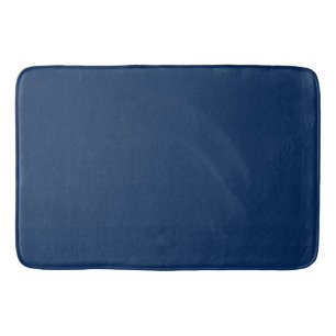 Solblått indigo badrumsmatta