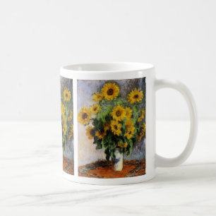 Solblommor, 1881 av Monet. Kaffemugg