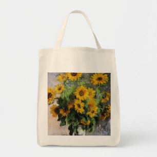 Solblommor, 1881 av Monet. Tygkasse