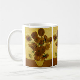 Solblommor: 1888 av Van Gogh Kaffemugg
