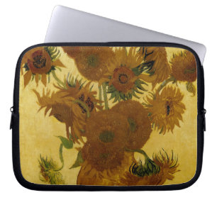 Solblommor: 1888 av Van Gogh Laptop Sleeve