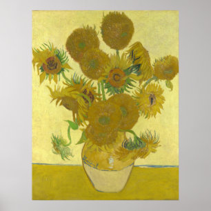 Solblommor, 1888 (Vincent Van Gogh) Poster