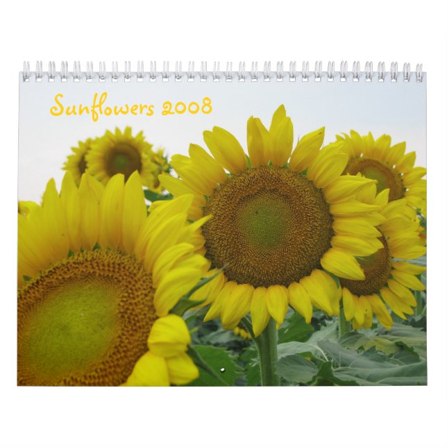 Solblommor 2008 kalender (Omslag)