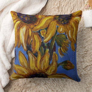 Solblommor 2 Pillow Kudde