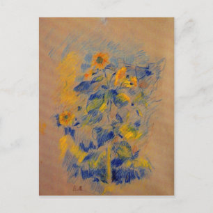 Solblommor av Berthe Morisot Vykort