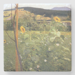 Solblommor (av Jacek Malczewski) Stenunderlägg