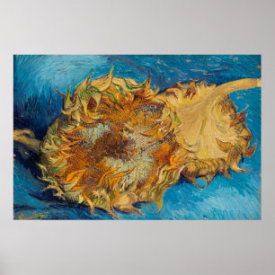 Solblommor av Van Gogh Painting Art Poster