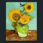 Solblommor av Van Gogh Poster<br><div class="desc">Van Gogh's Sunblommor</div>