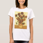 Solblommor av Van Gogh Tröja<br><div class="desc">Fortfarande Life: Vas med femton solblommor som målas upp av Vincent van Gogh För uttrycksfrihet är inte bara ett sätt att se sak: det är också ett sätt att skapar dem, att måla dem. En expressionist målar inte "platt" och i rena toner - han bryter upp tonerna och använder dem...</div>