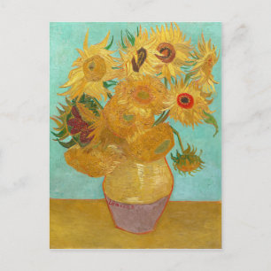 Solblommor av Van Gogh Vykort