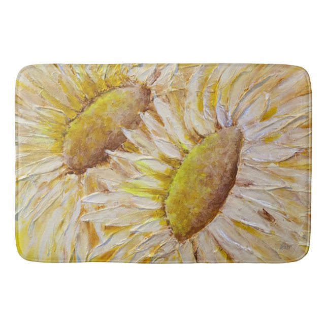Solblommor Badrumsmatta (Framsidan)
