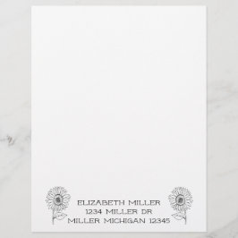 Solblommor Brevhuvud