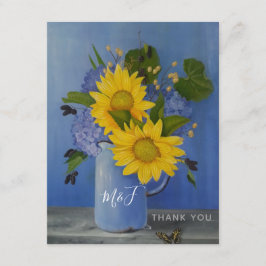 Solblommor Bröllop Tack