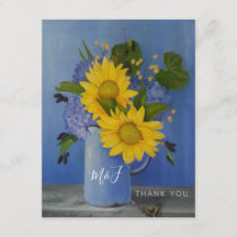 Solblommor Bröllop Tack