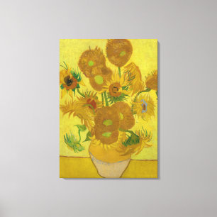 Solblommor Canvastryck