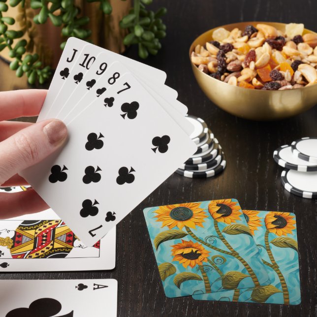 Solblommor Casinokort (På plats)