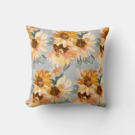 Solblommor Dekorativ kudde