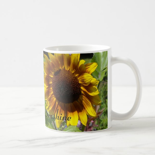 Solblommor - du är min solsken kaffemugg (Höger)