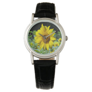 Solblommor Fält och solrosor Kvinnors eWatch Armbandsur