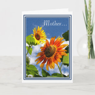 Solblommor för Mor Kort