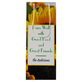 Solblommor från namn och Vin