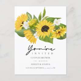 Solblommor Grey Couppes Möhippa Inbjudan Vykort