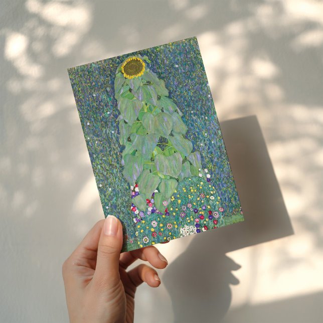 Solblommor | Gustav Klimt Kort (Skapare uppladdad)