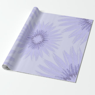 Solblommor i lavender presentpapper