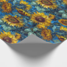 Solblommor i oljor