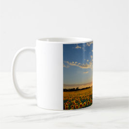 Solblommor i Sunset Kaffemugg