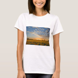 Solblommor i Sunset T Shirt