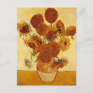 Solblommor i Vas (F454) Van Gogh Fine Art Vykort
