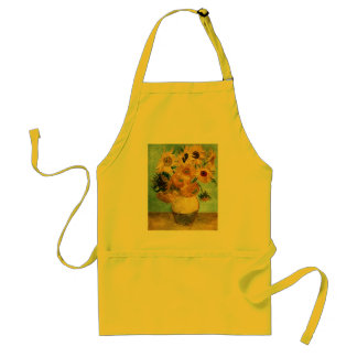 Solblommor i Vas (F455) Van Gogh Fine Art Förkläde