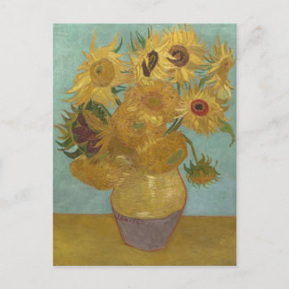 Solblommor i Vas (F455) Van Gogh Fine Art Vykort